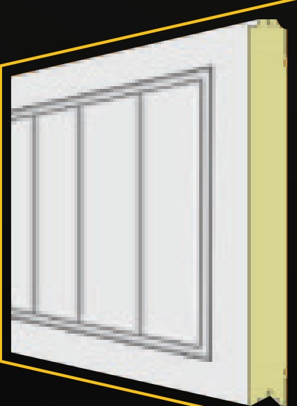 Insulated panel cross-section